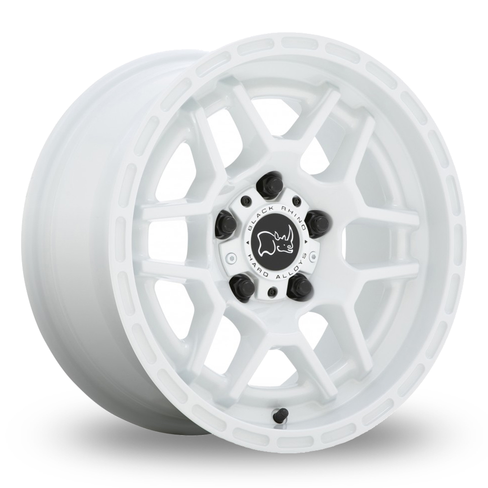Black Rhino Batona (USA Warehouse) Gloss White Alloy Wheels