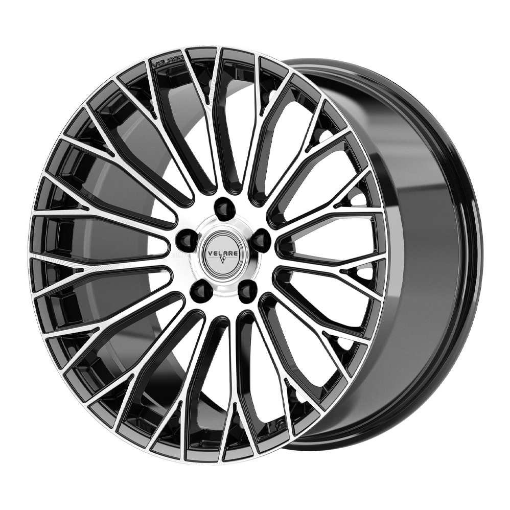 20" Velare VLR12 Gloss Black Machined Alloy Wheels