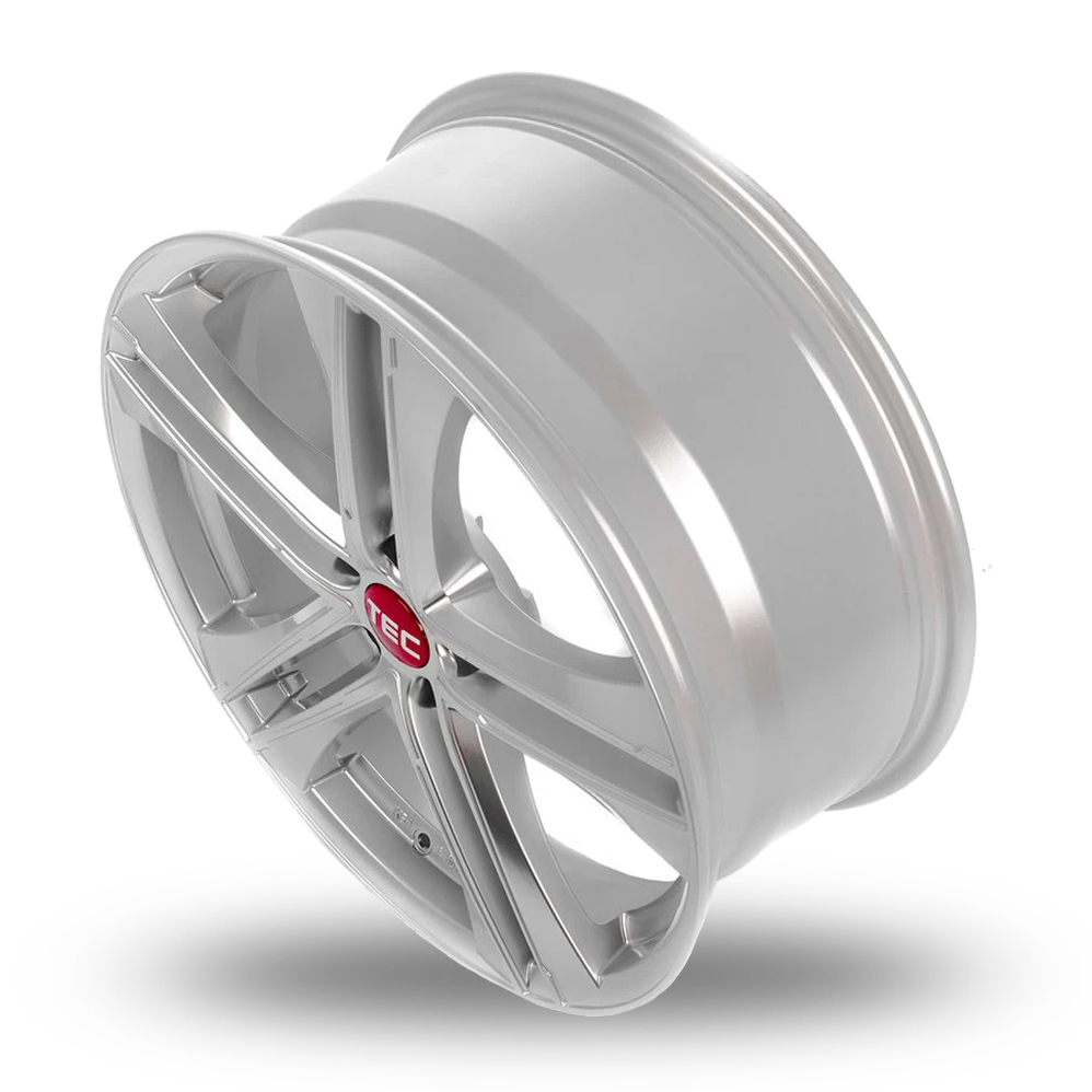19" TEC Speedwheels AS4 EVO Hyper Silver Alloy Wheels