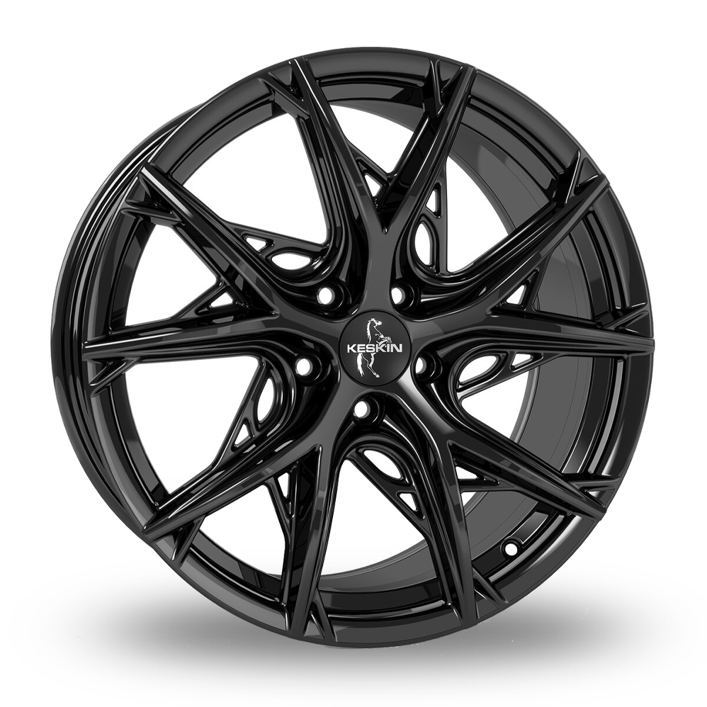 Keskin Tuning KT24C Gloss Black Alloy Wheels