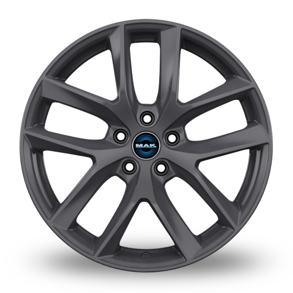 19" MAK Voltage Gloss Gunmetal Metallic Alloy Wheels