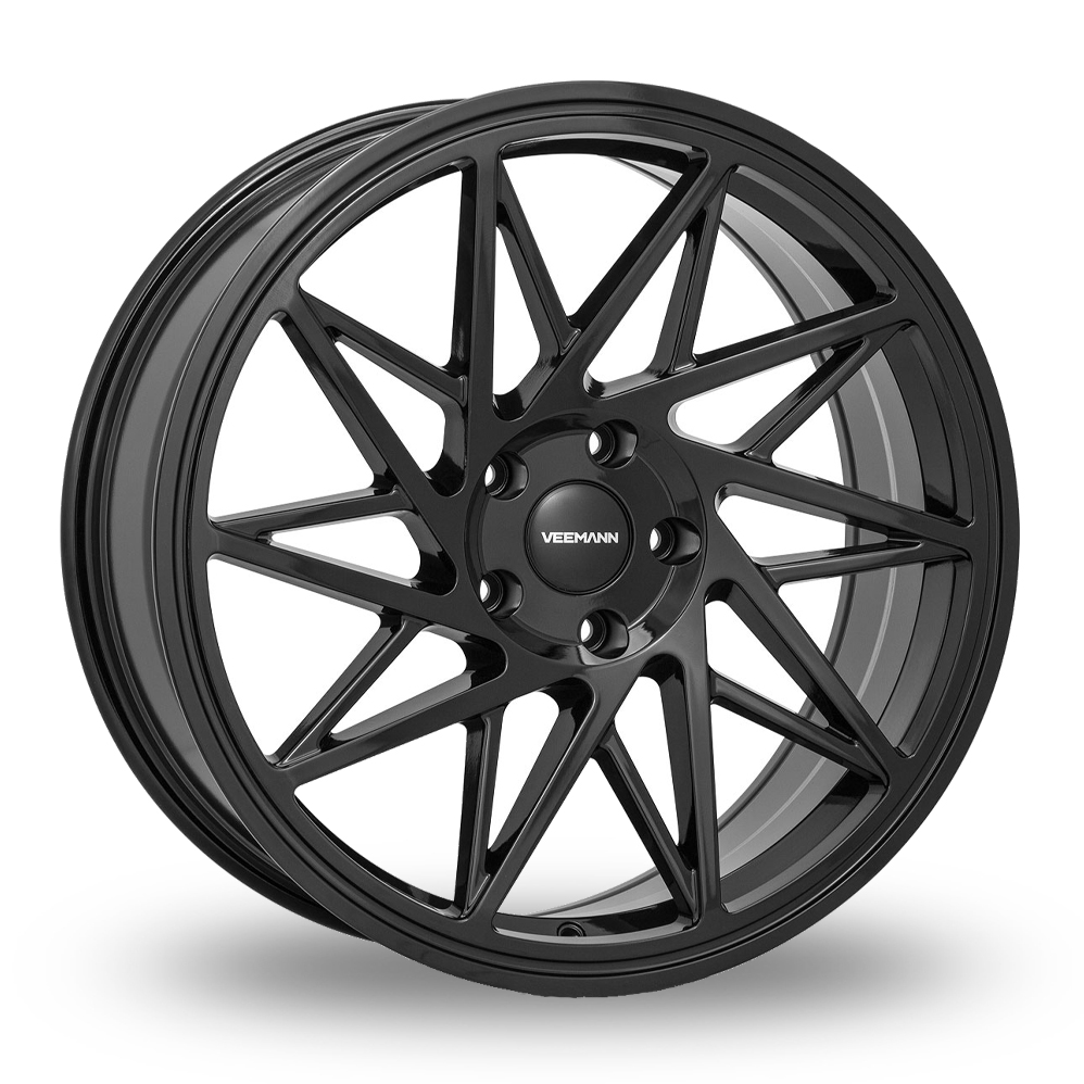 20" VEEMANN V-FS35R Gloss Black Alloy Wheels