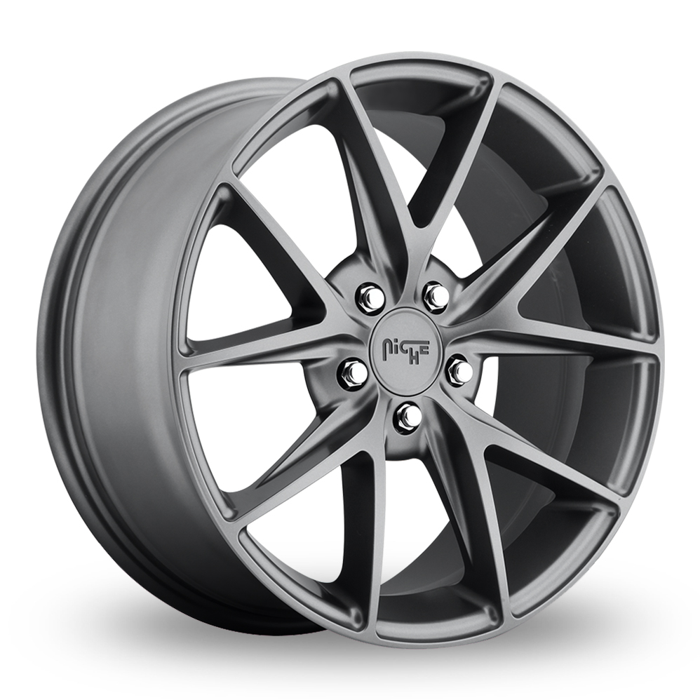 Niche M116 Misano (USA Warehouse) Matt Gunmetal Alloy Wheels