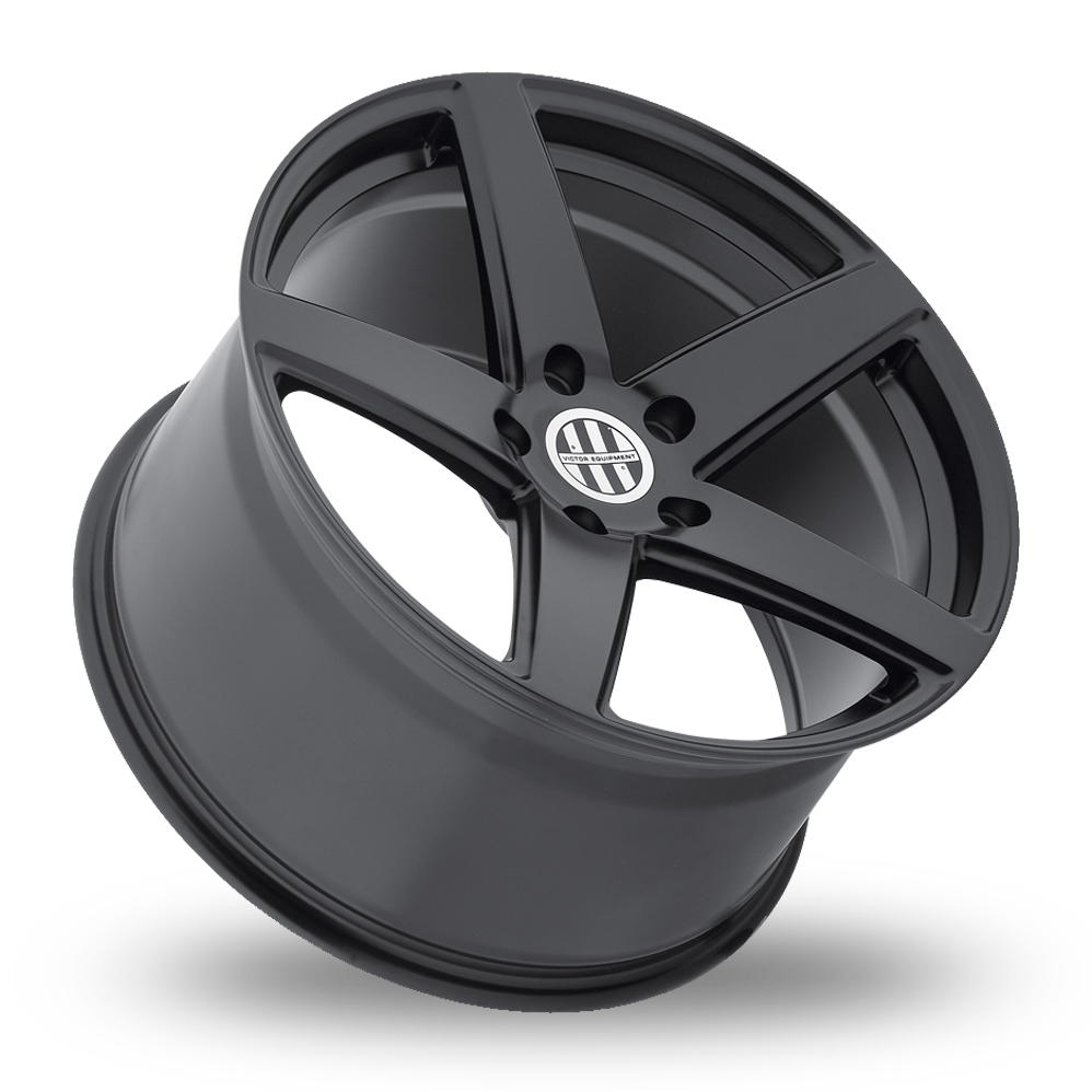 19" Victor Equipment Baden Matt Black Alloy Wheels