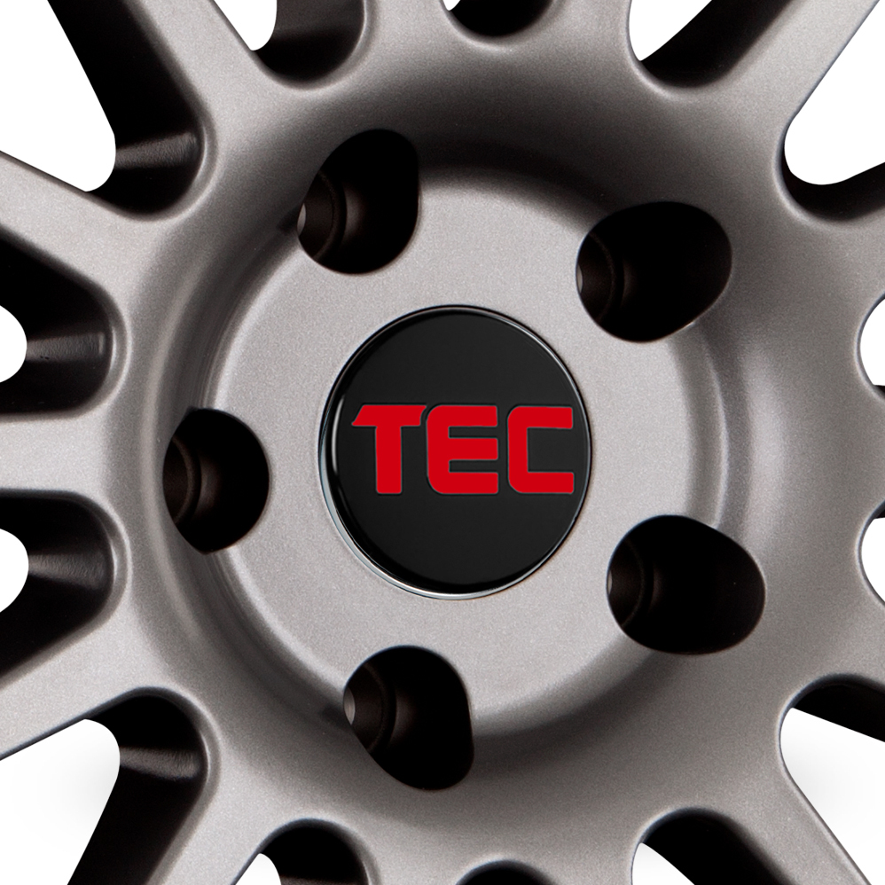 18" TEC Speedwheels AS2 Gunmetal Alloy Wheels