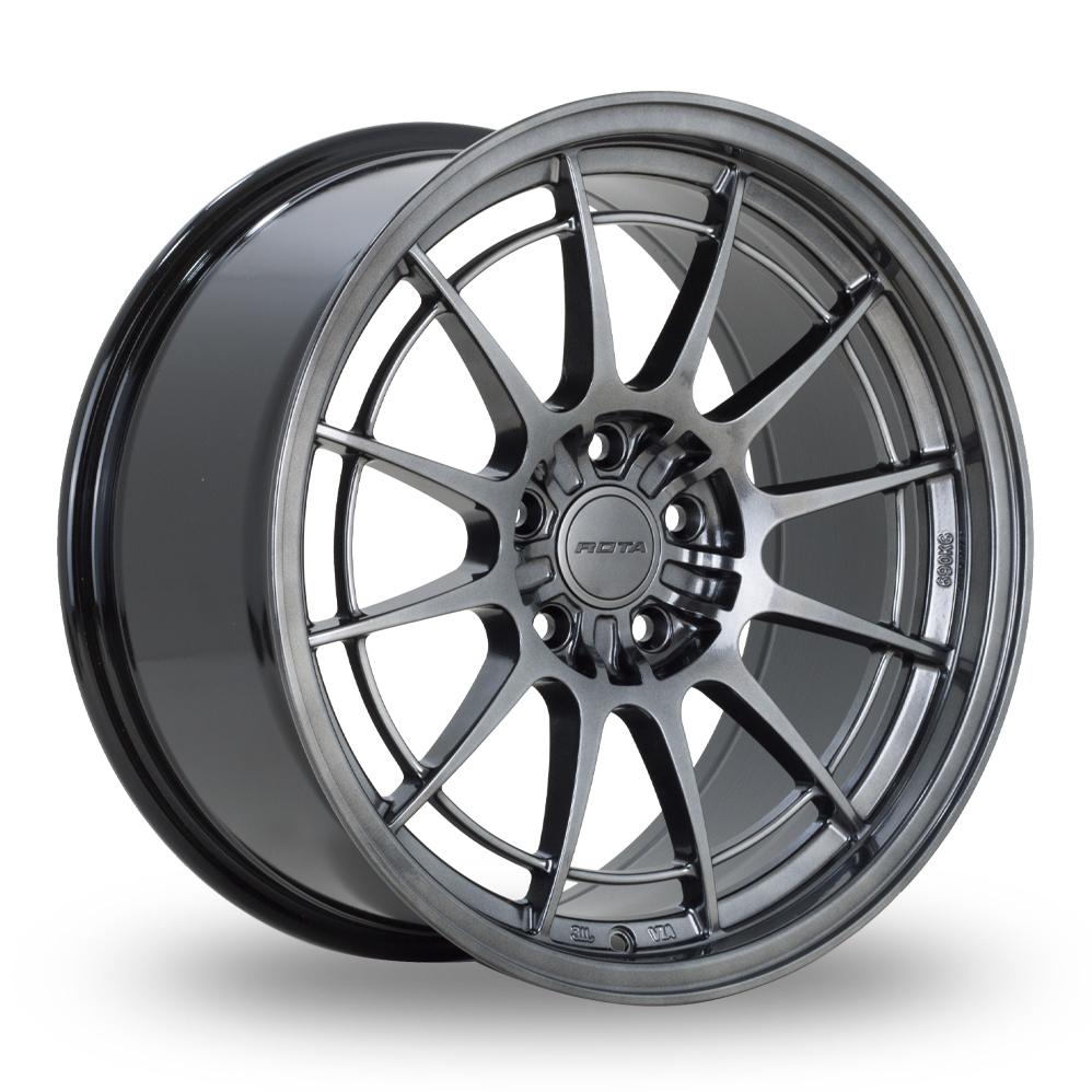 Rota GKR Hyper Black Alloy Wheels