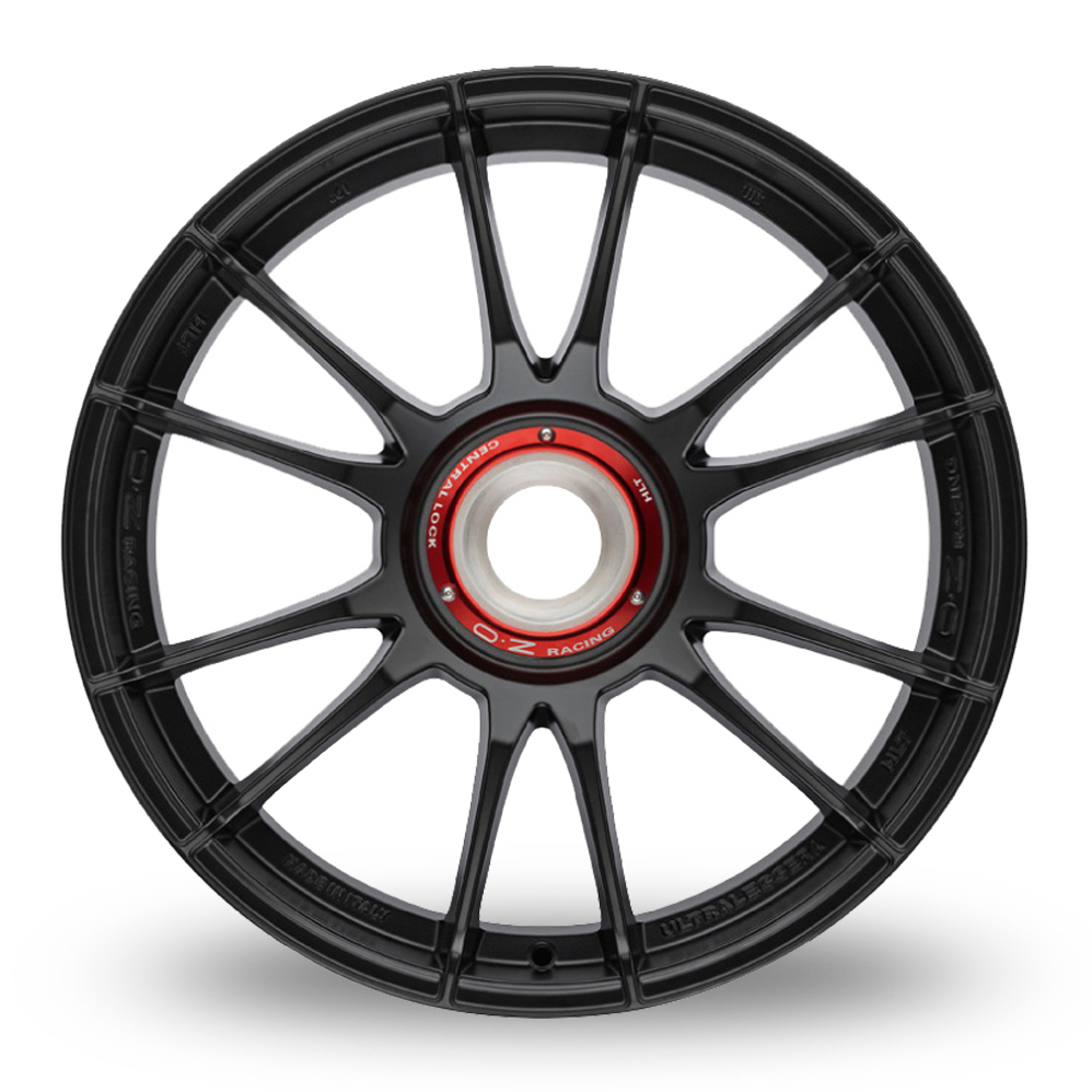 20" OZ Racing Ultraleggera HLT CL Matt Black Alloy Wheels