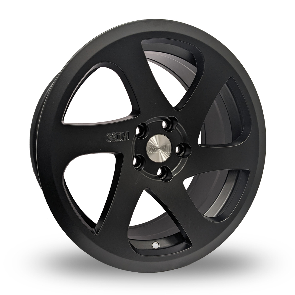 8.5x18 5x112 ET42 3SDM 0.06 (Satin Black) (73.1cb) (815kg Load) Alloy Wheels