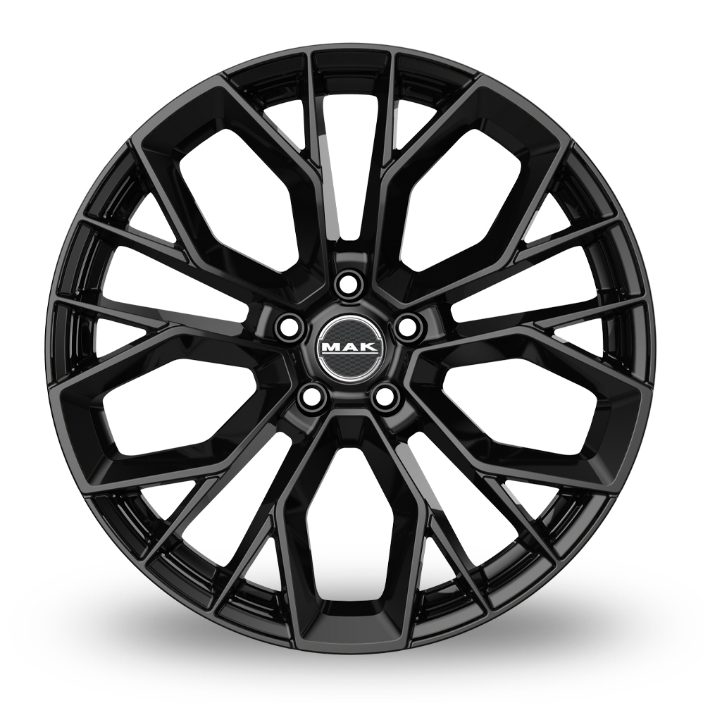 21" MAK Stilo (Special Offer) Gloss Black Wider Rear Alloy Wheels