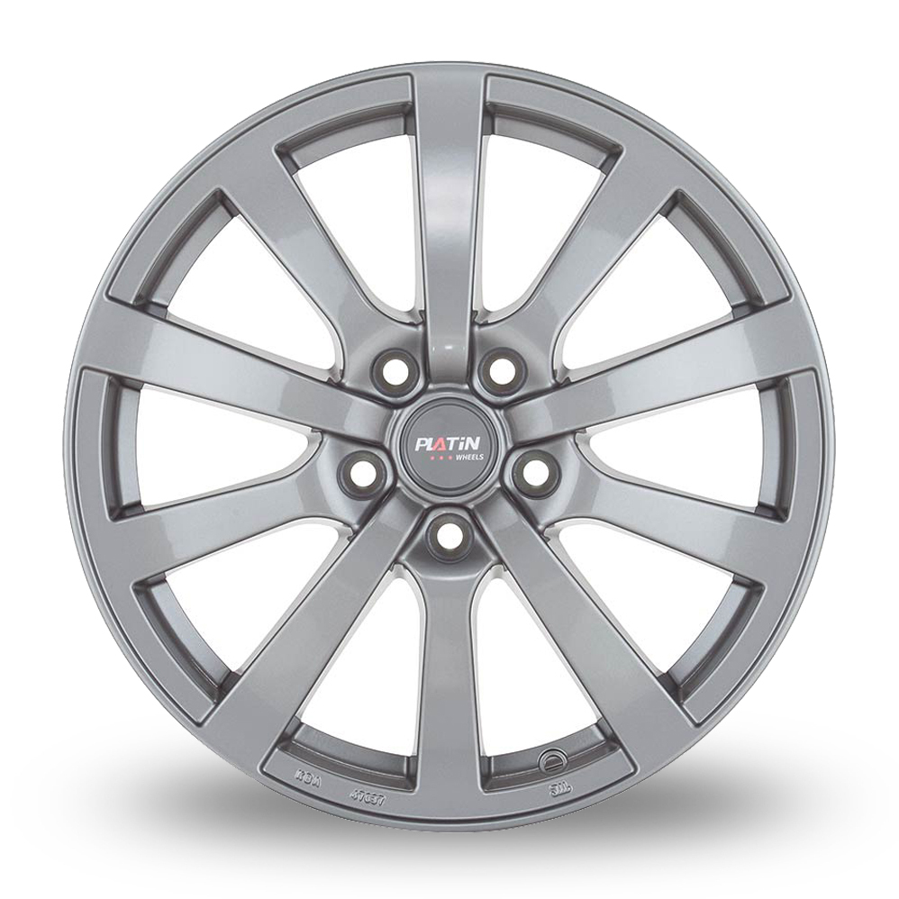 16" Platin P 58 Grey Alloy Wheels