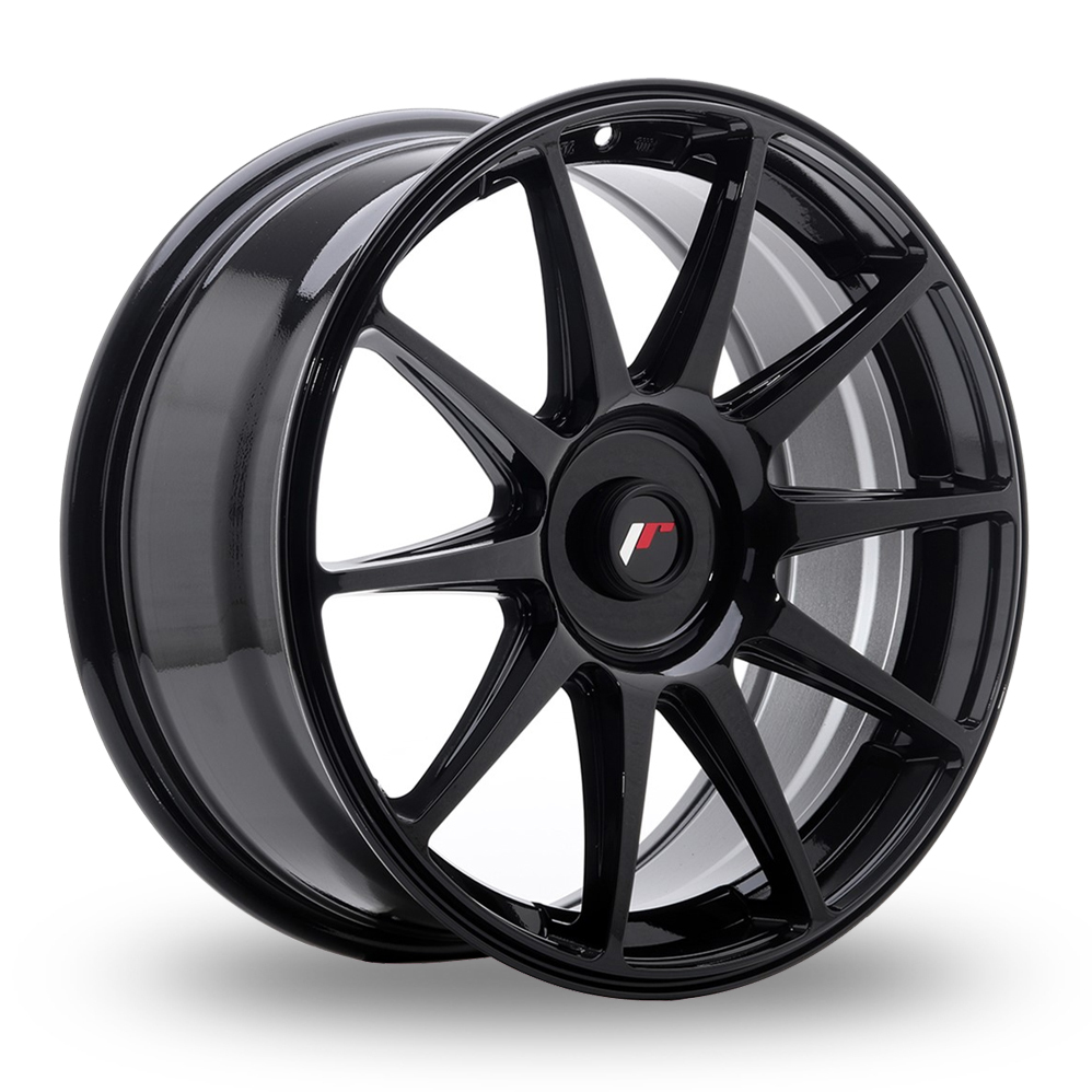 Japan Racing JR11 (10.5x18) Gloss Black Alloy Wheels