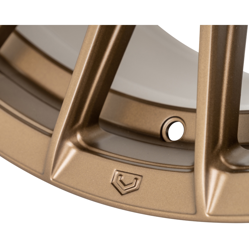 22" Vossen HFX-4 (12x22) (Ultra Deep Concave) Terra Bronze Alloy Wheels