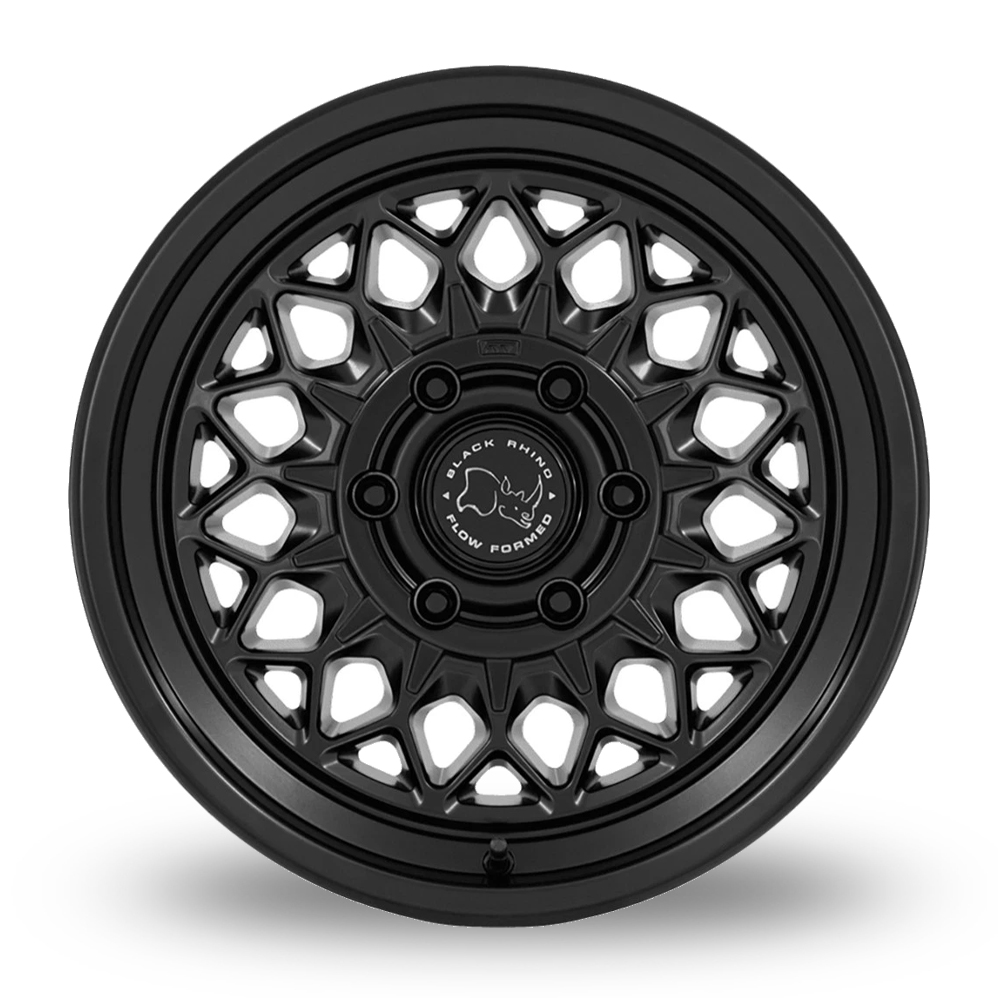 17" Black Rhino BR034 Graz (USA Warehouse) Matt Black Alloy Wheels