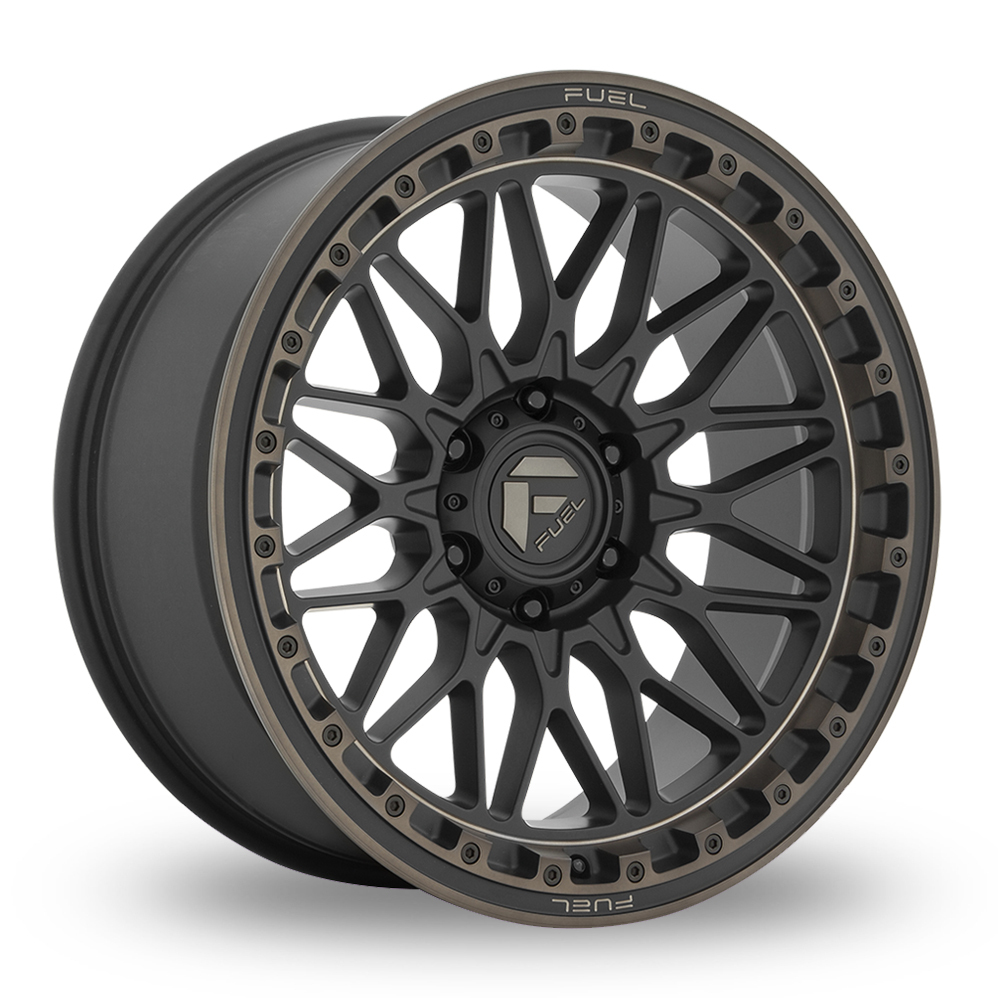 Fuel Off-Road D759 Trigger (USA Warehouse) Matt Black Dark Tint Alloy Wheels