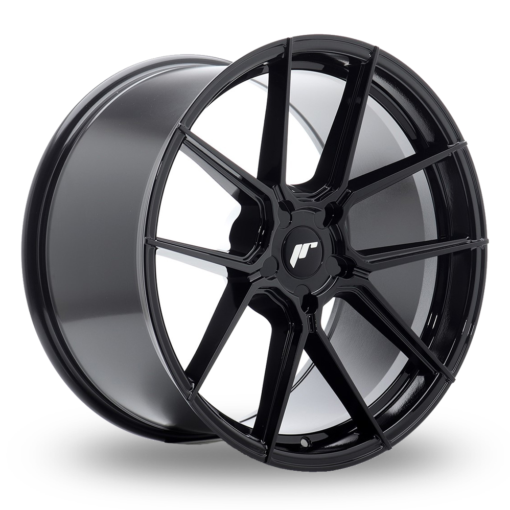 Japan Racing JR30 (10x20) (Custom Fitment) Gloss Black Alloy Wheels