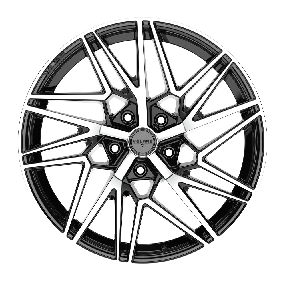 20" Velare VLR06 Gloss Black Machined Alloy Wheels