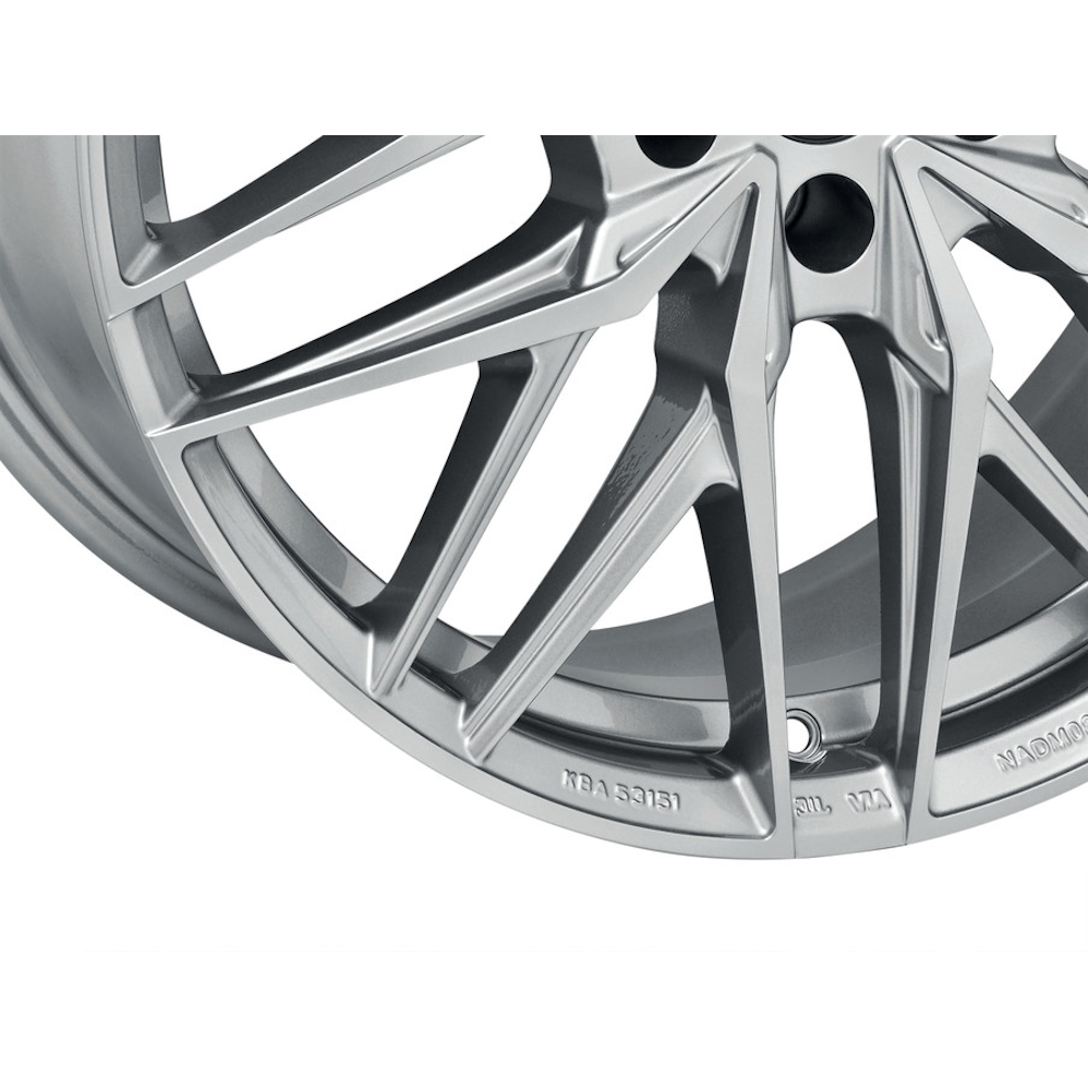 20" MSW (by OZ) 50 Hyper Silver Alloy Wheels