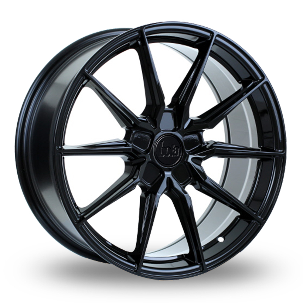 Bola B16 Gloss Black Alloy Wheels