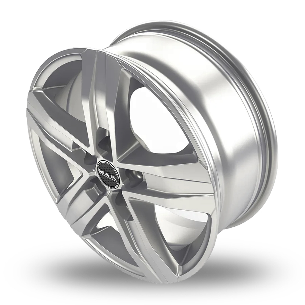 17" MAK Stone 5 Silver Alloy Wheels