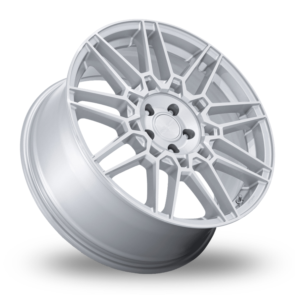 19" Rotiform RC215 TDX (USA Warehouse) Silver With Machined Face Alloy Wheels