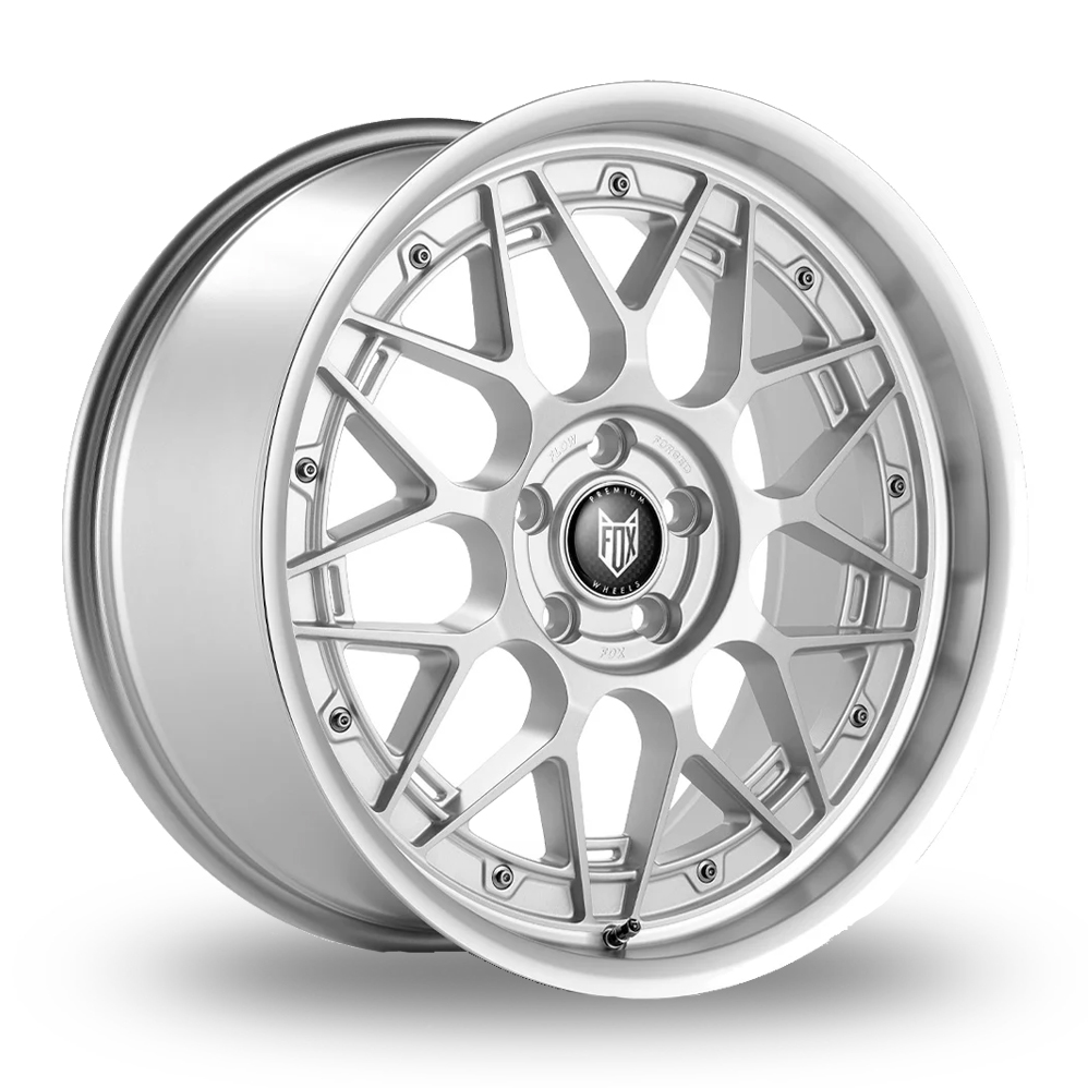 Fox Racing Hiro Silver Polish Rim Alloy Wheels