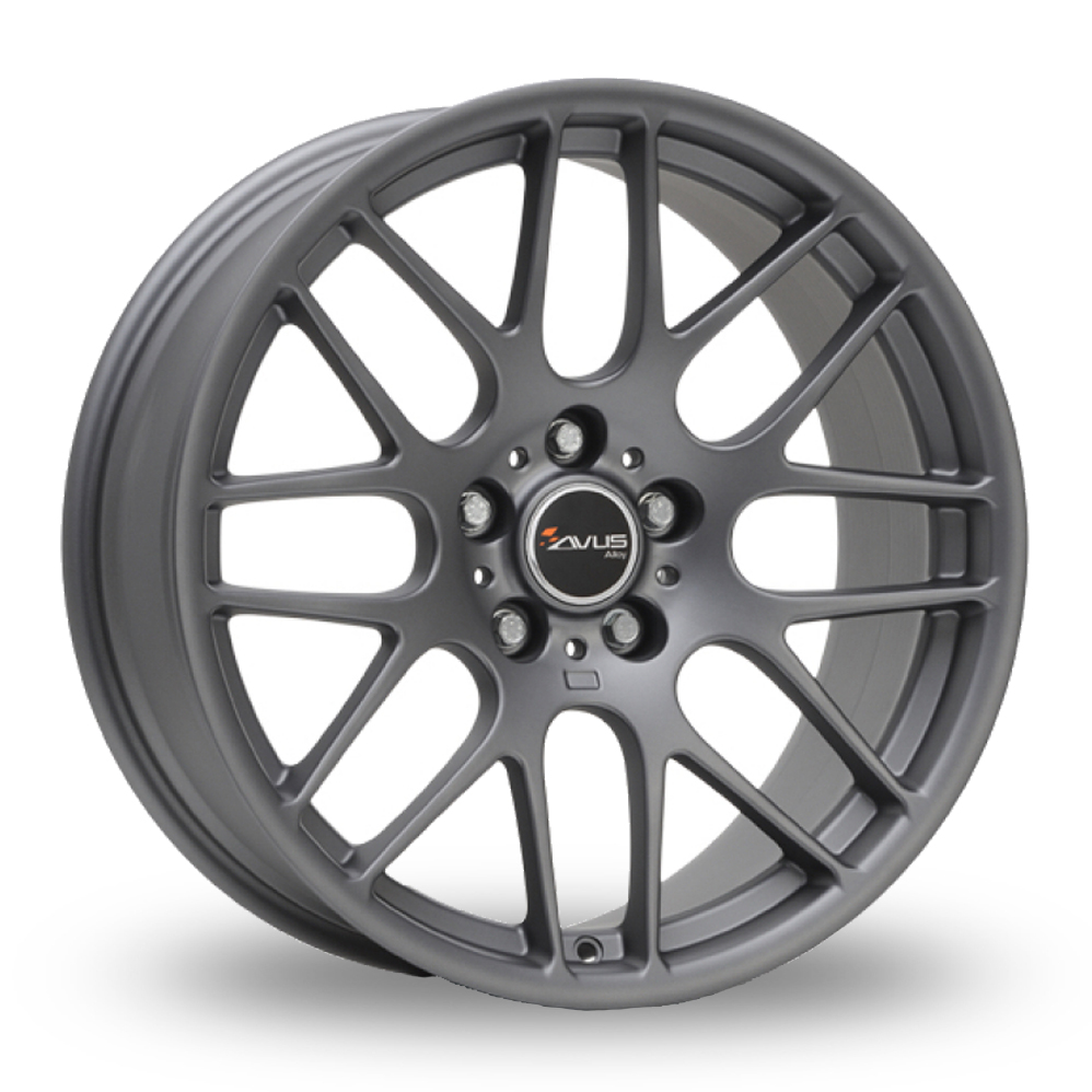 Avus Racing AC-MB4 Matt Anthracite Alloy Wheels