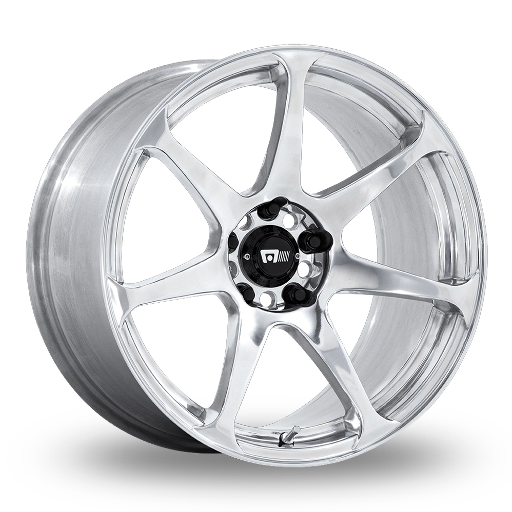 17" Motegi Racing MR154 Battle (USA Warehouse) Polished Alloy Wheels