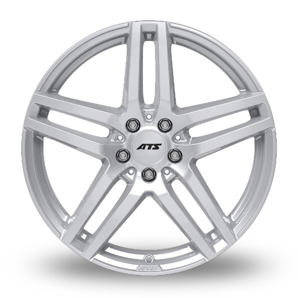 17" ATS Mizar Polar Silver Alloy Wheels