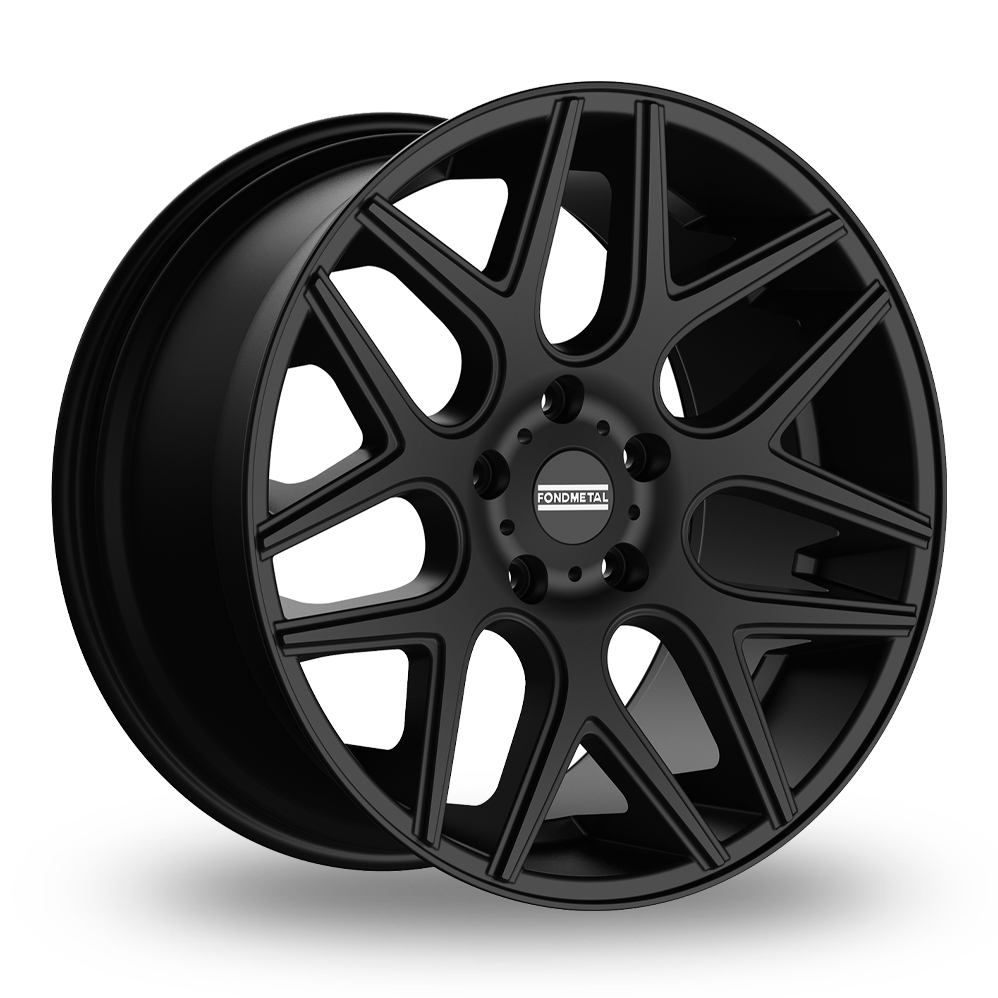 Fondmetal Moros Matt Black Alloy Wheels