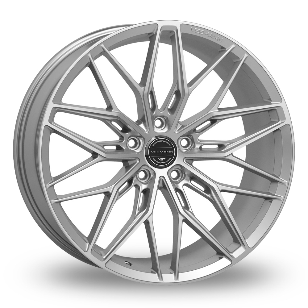 VEEMANN MF-Z5 Silver Machined Alloy Wheels