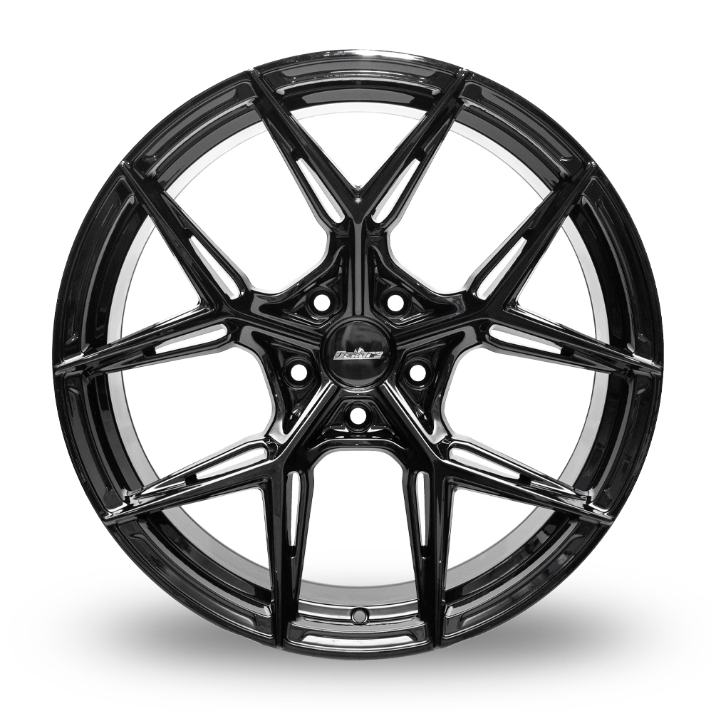 19" Calibre Conquest Gloss Black Alloy Wheels