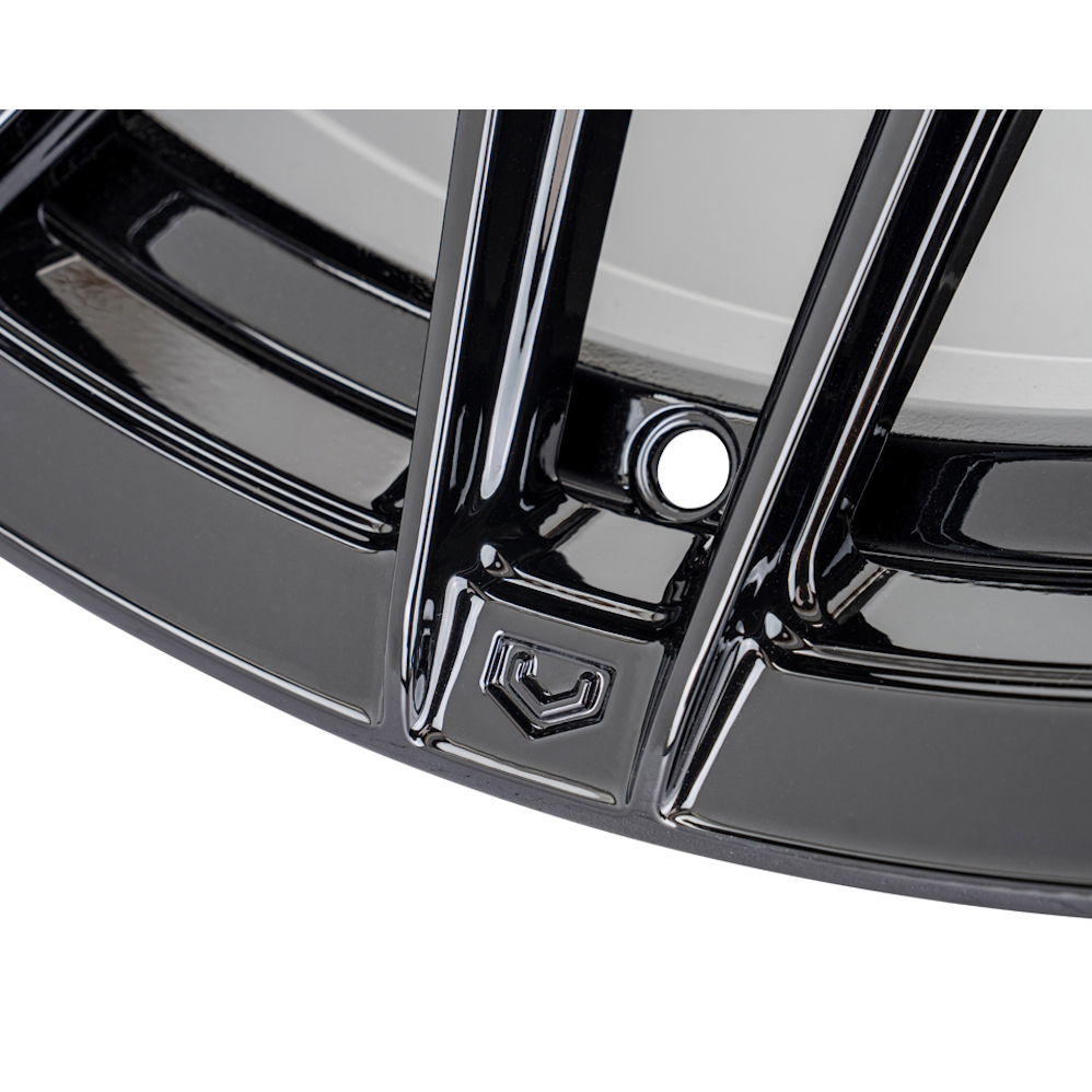 24" Vossen HFX-6 (10x24) (Deep Concave) Gloss Black Alloy Wheels