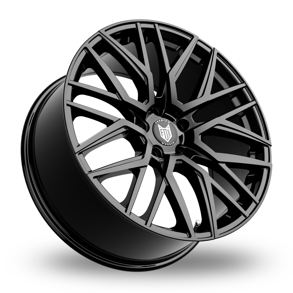 18" Fox Racing BMA Gloss Black Alloy Wheels