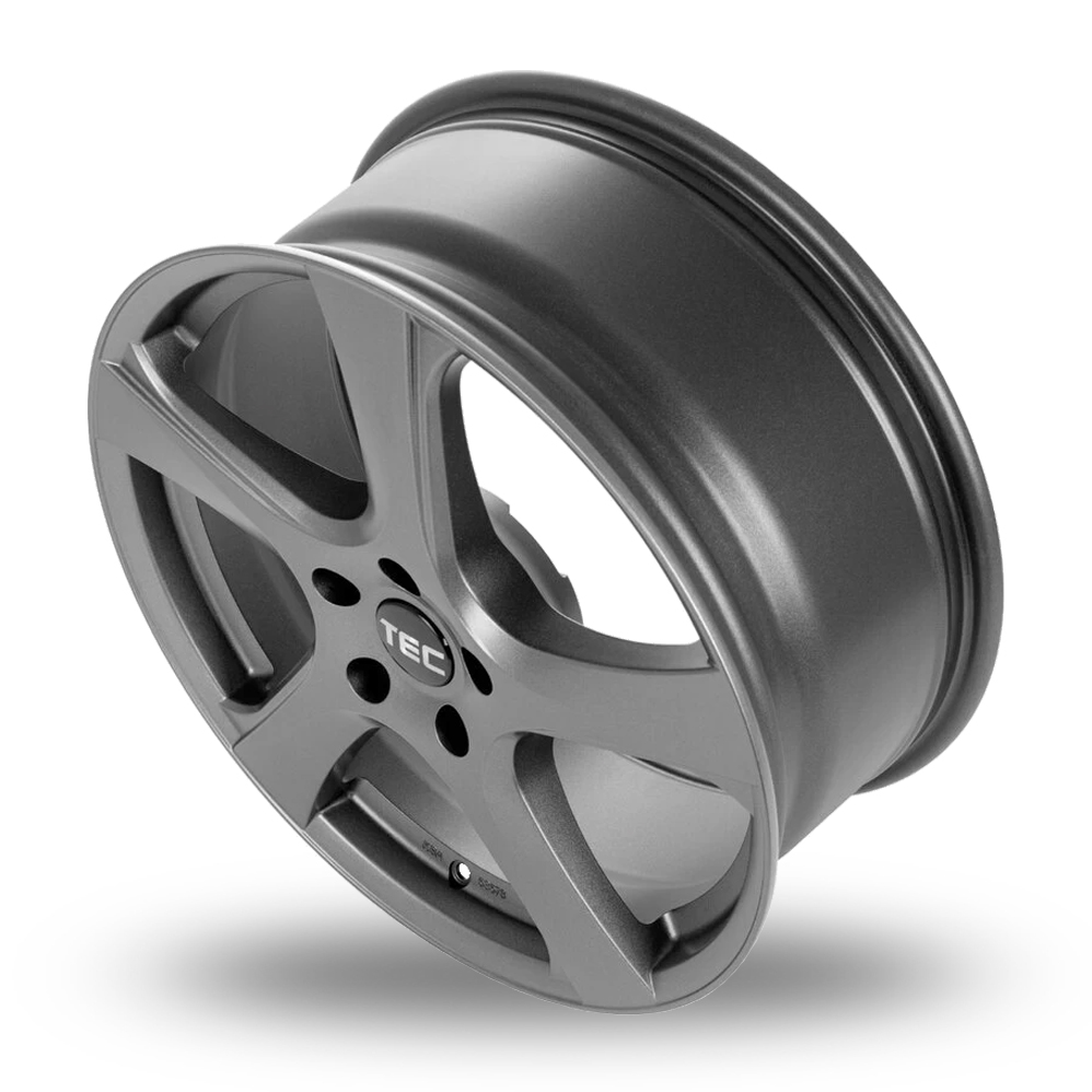 16" TEC Speedwheels AS5 Gunmetal Alloy Wheels