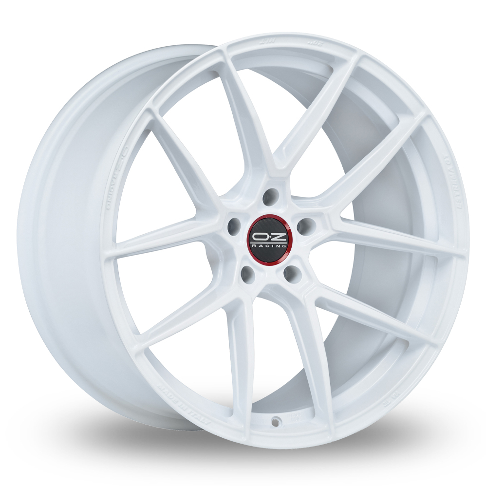 OZ Racing Estrema GT HLT White Alloy Wheels