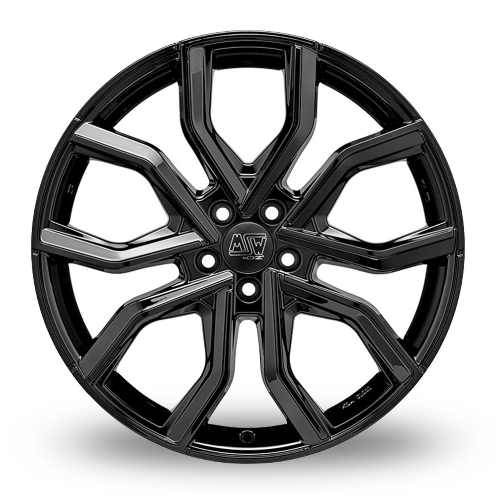 20" MSW (by OZ) 41 Gloss Black Alloy Wheels