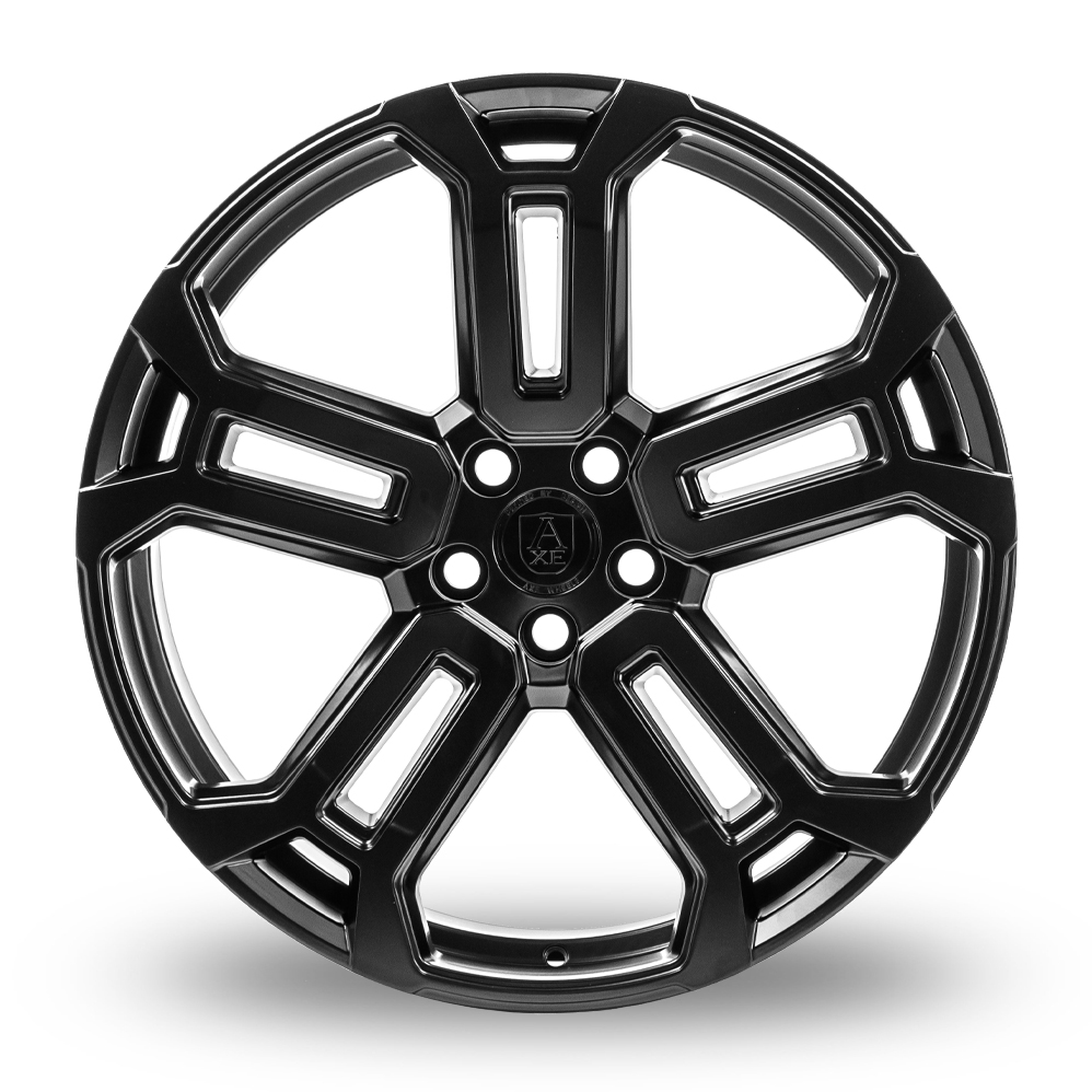 22" Axe EX36 Satin Black Alloy Wheels