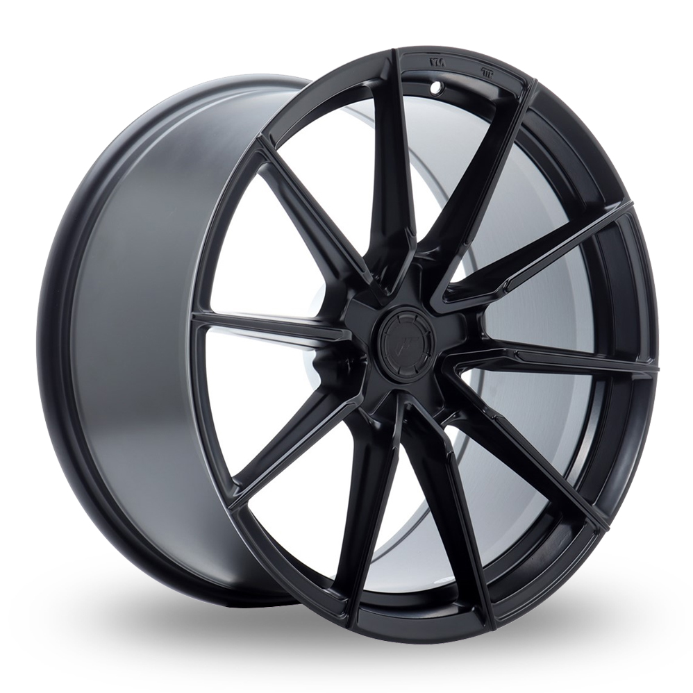 Japan Racing SL-02 (9.5x19) (Custom Fitment) Matt Black Alloy Wheels