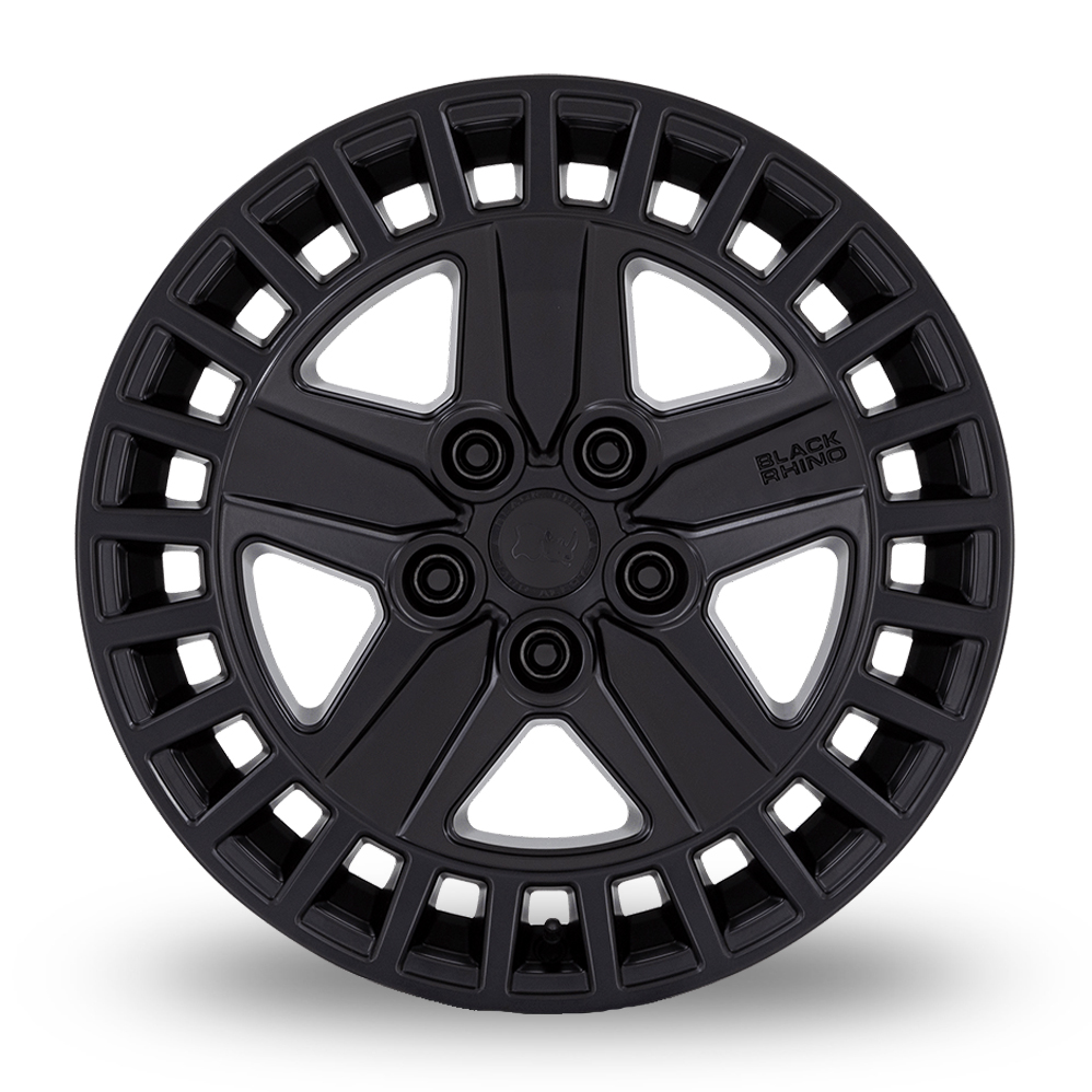 18" Black Rhino Alston (USA Warehouse) Matt Black Alloy Wheels