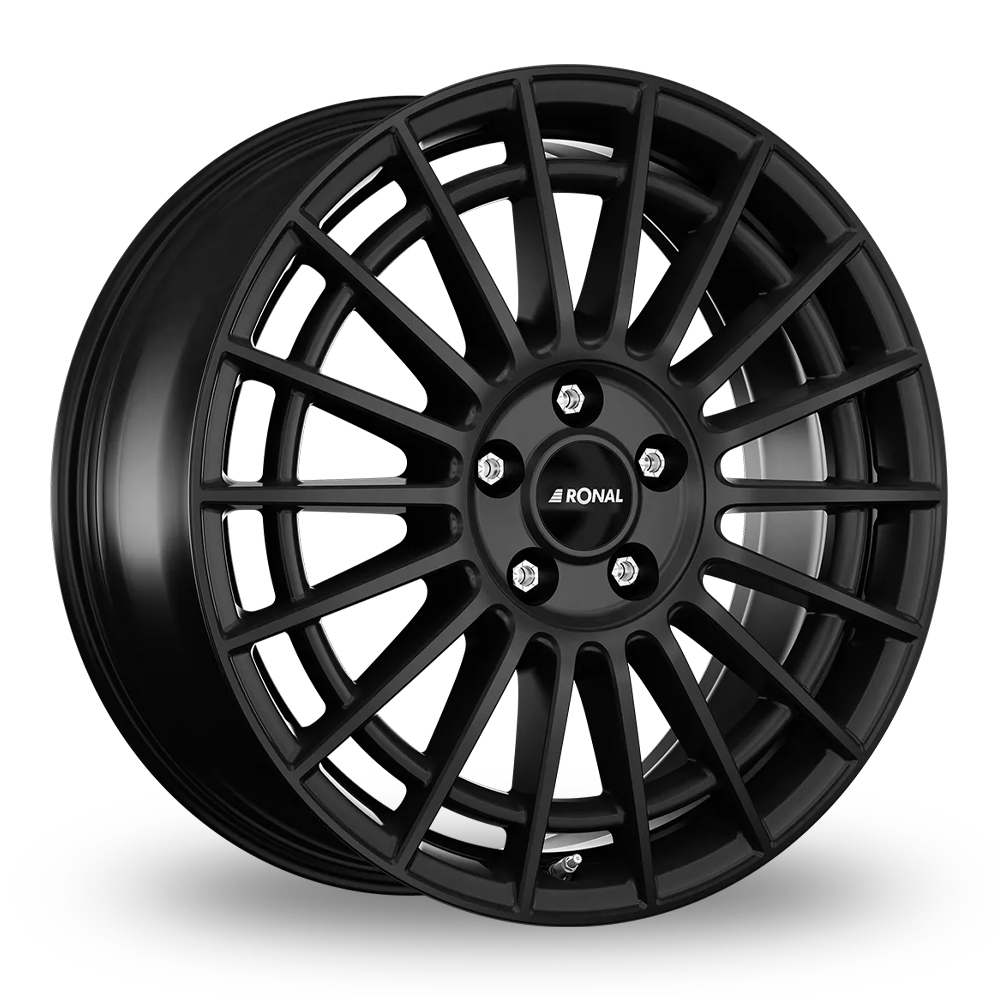 Ronal R73 Matt Black Alloy Wheels