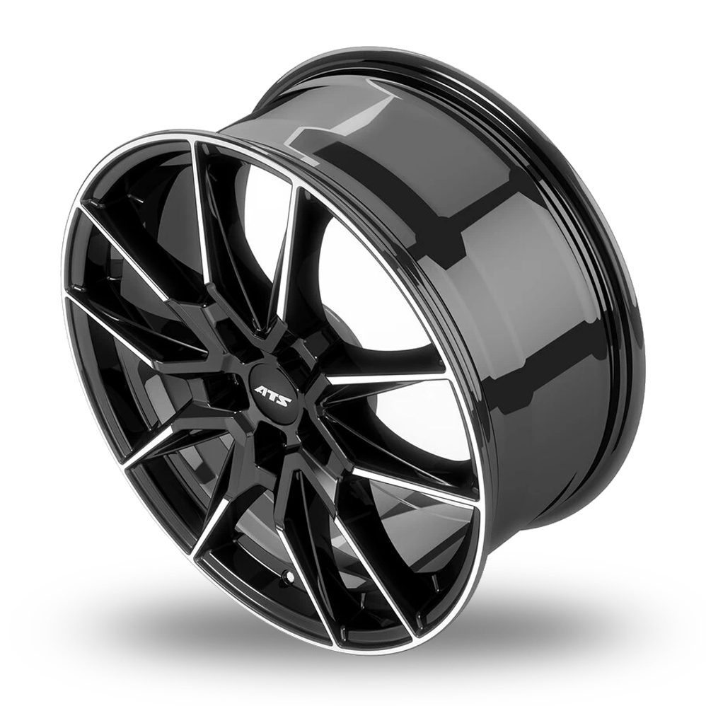 19" ATS Force Gloss Black Polished Alloy Wheels