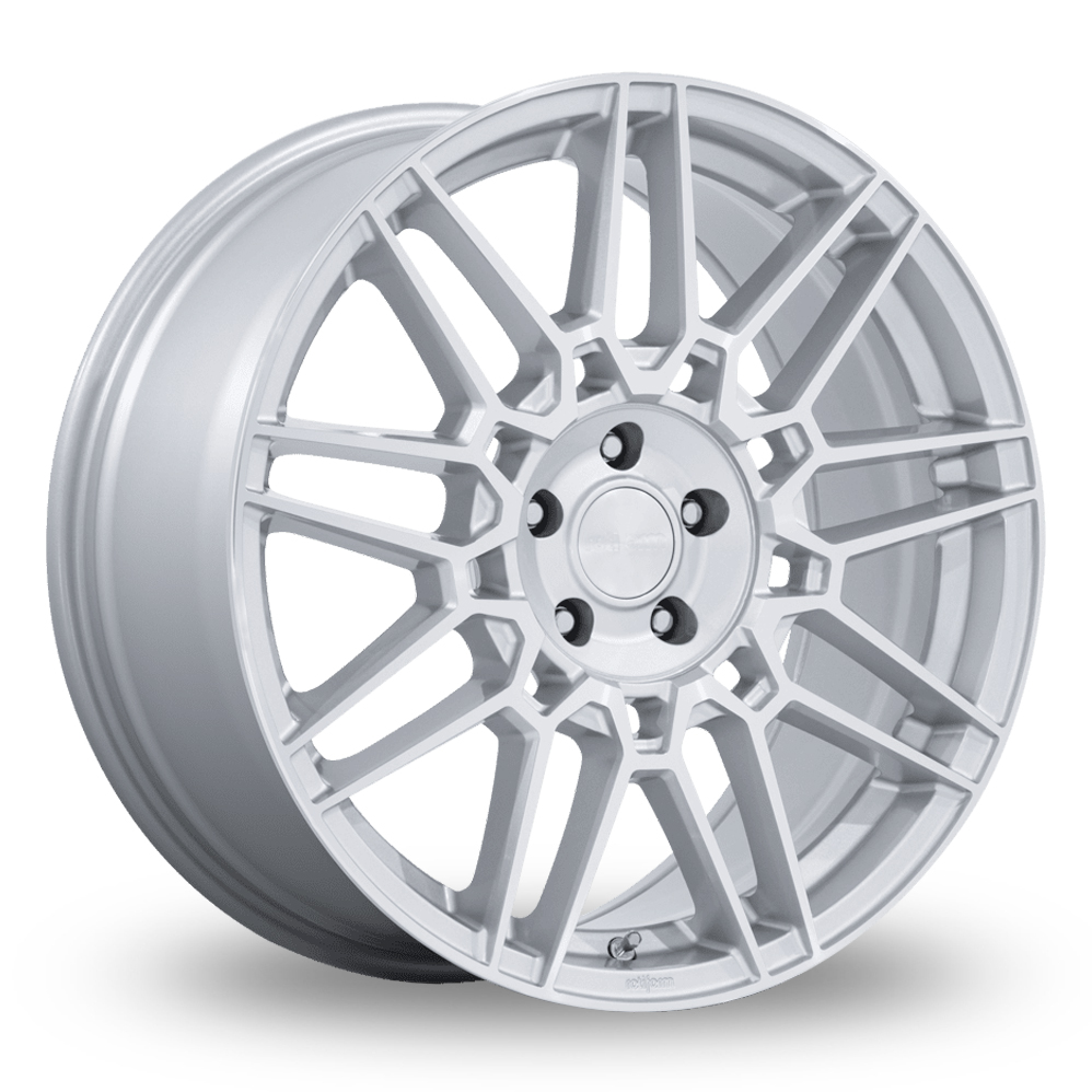 Rotiform RC215 TDX (USA Warehouse) Silver With Machined Face Alloy Wheels