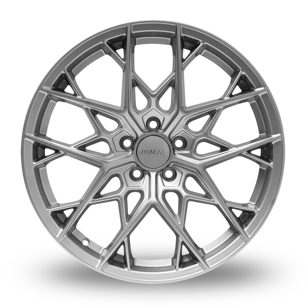 18" Romac Vortex Silver Alloy Wheels
