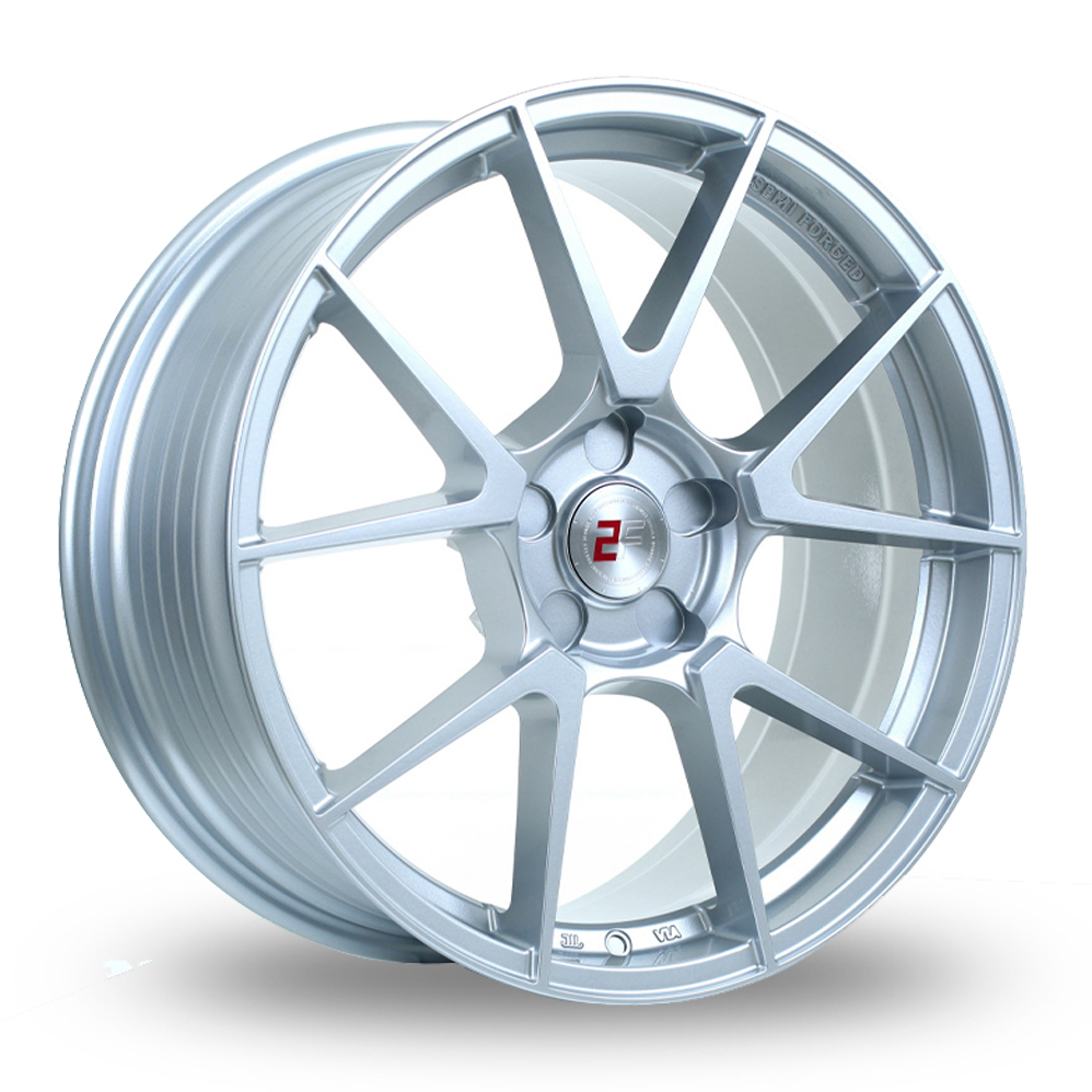 2FORGE ZF6 Silver Alloy Wheels