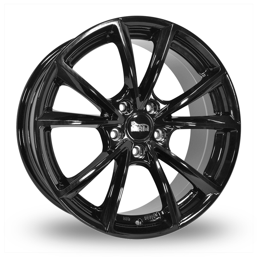 MAM A5 Gloss Black Alloy Wheels