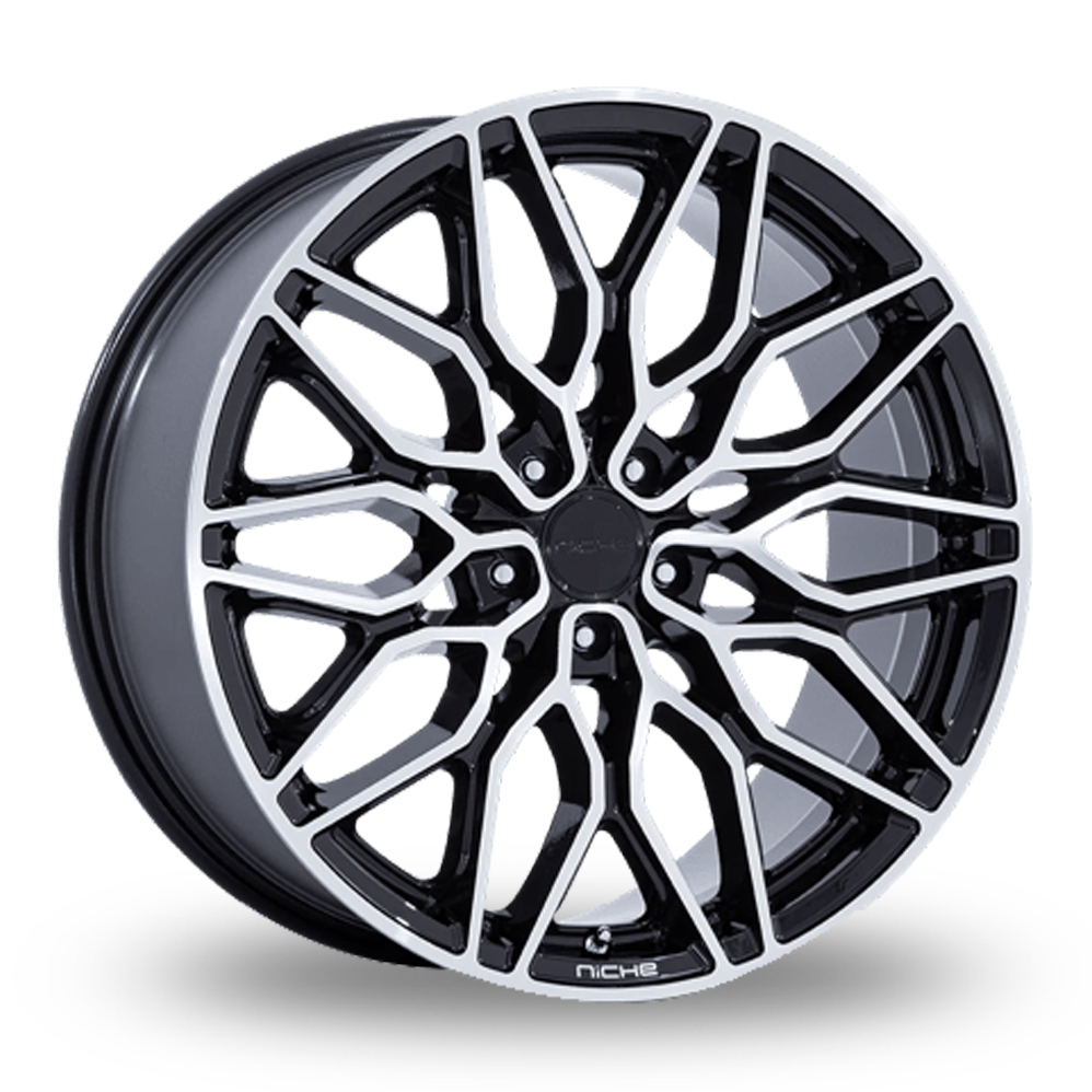 Niche NC278 Calabria 6 (USA Warehouse) Gloss Black With Machined Alloy Wheels