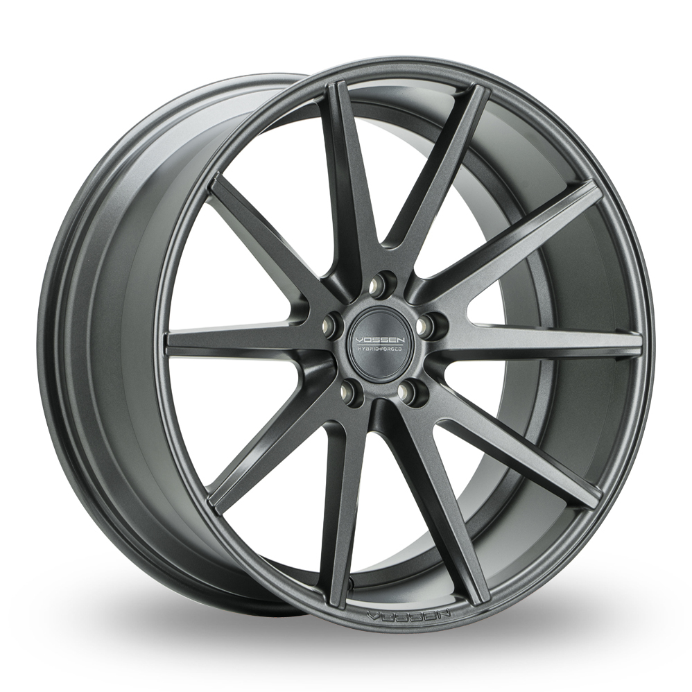 Vossen VFS-1 (10.5x22) (Deep Concave) Matt Graphite Alloy Wheels