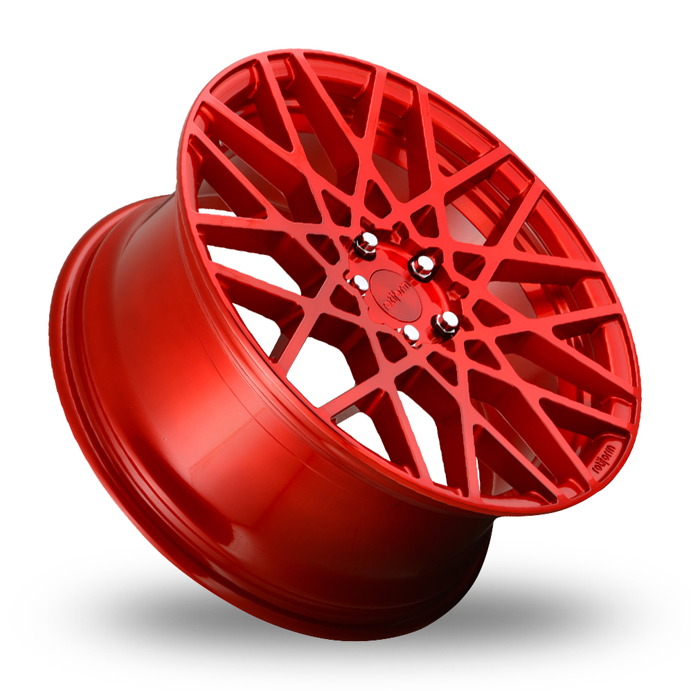 18" Rotiform R109 BLQ Candy Red Alloy Wheels