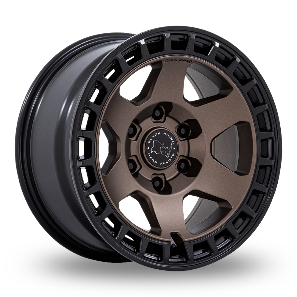 Black Rhino BR022 Bahari (USA Warehouse) Burnt Bronze With Matte Black Lip Alloy Wheels