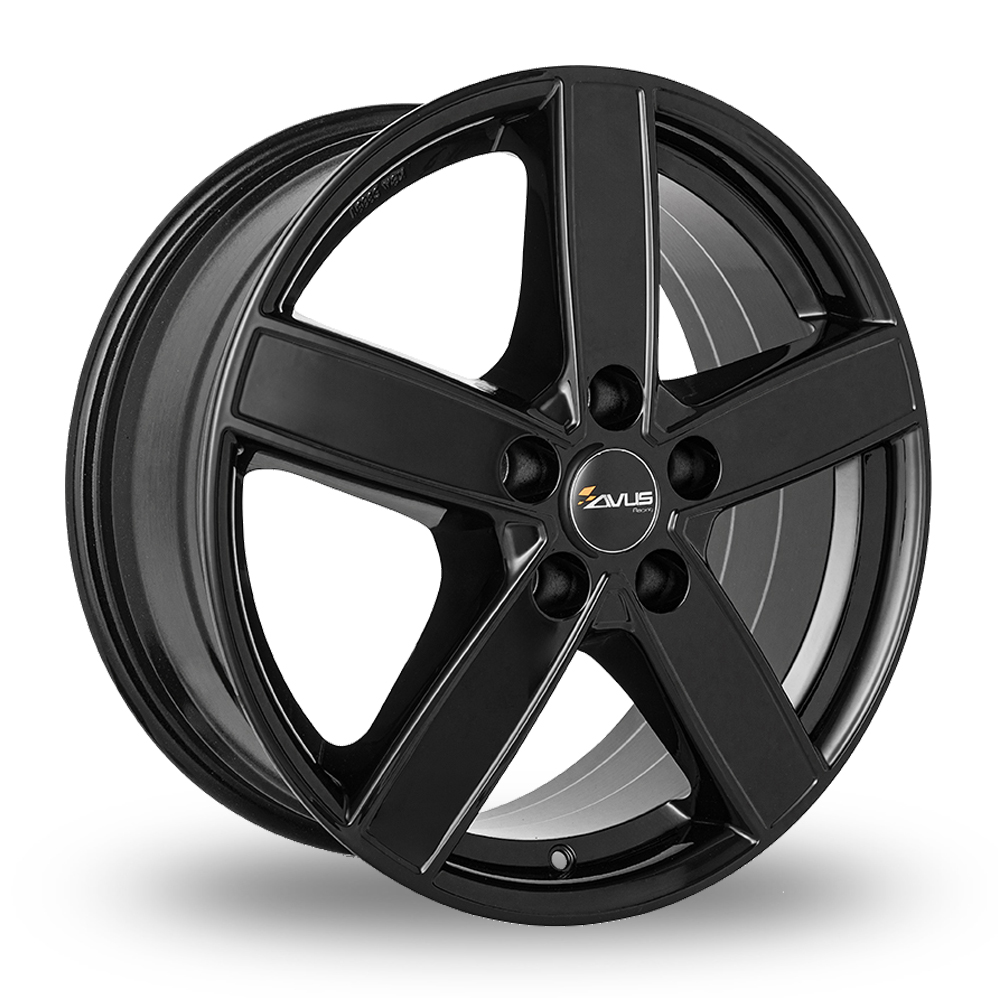 Avus Racing AC-V51 Black Alloy Wheels